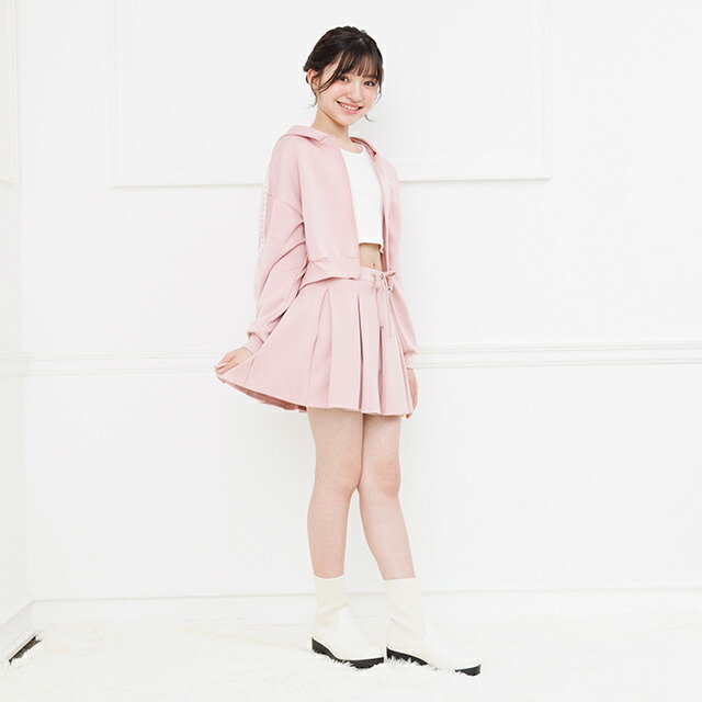 🆕【⭐訂購⭐】 🇯🇵日本直送🌀PINKHUNT 少女 蕾絲 刺繡 短身 連帽外套［3款選］🌀[ELCA-0042][260313]