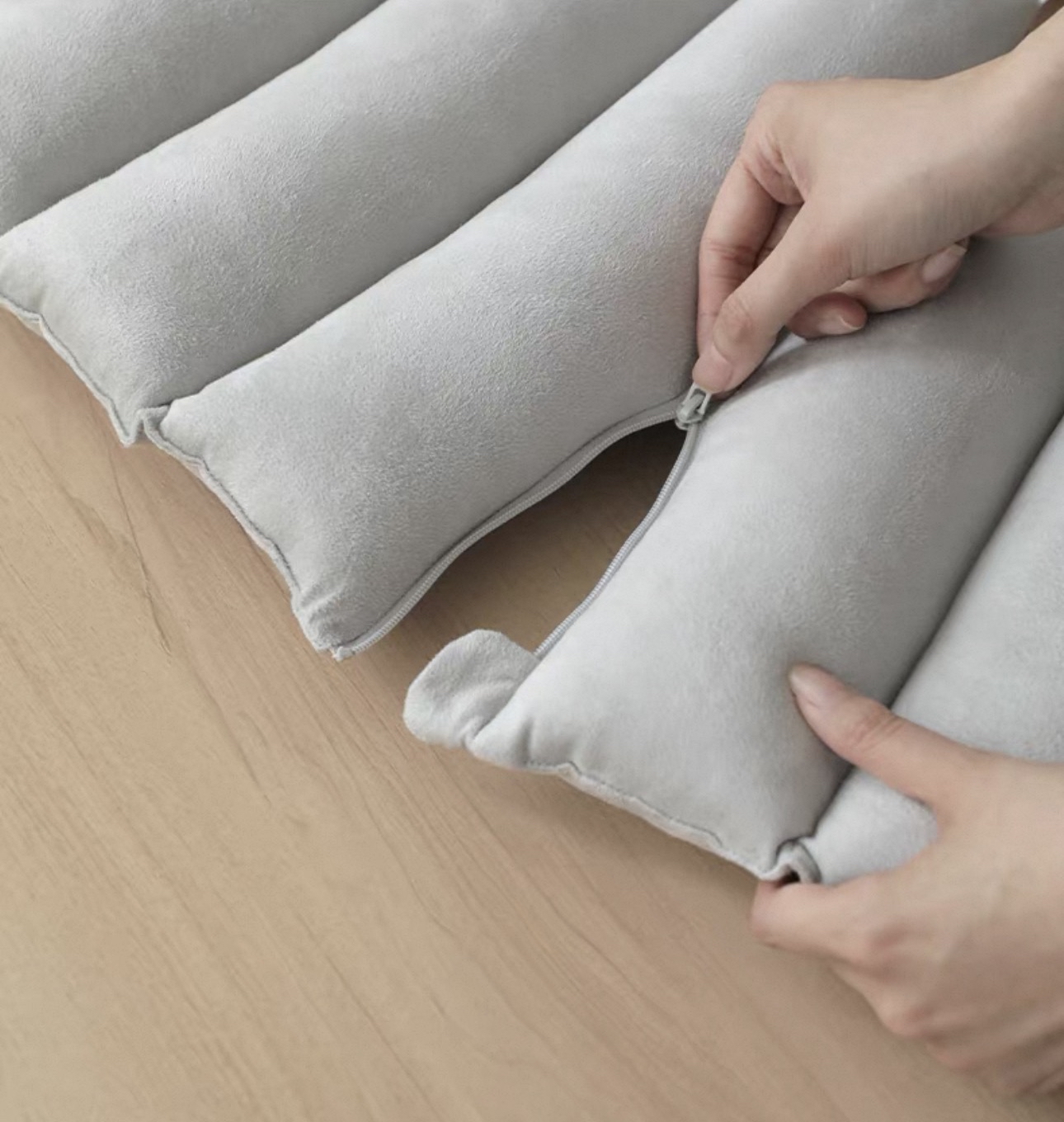 日本霜山多功能午睡枕摺疊坐墊