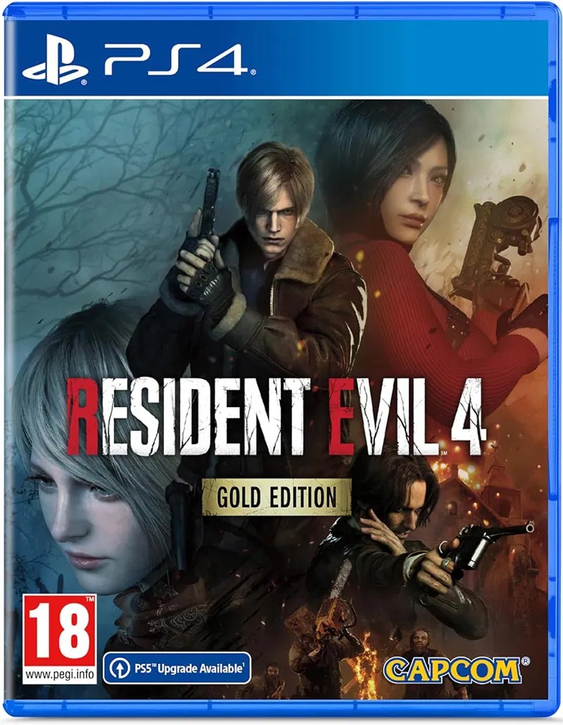 PS4 生化危機4 黃金版 / Resident Evil 4 Gold Edition 中/英/日文  (英文封面) PS4-2568