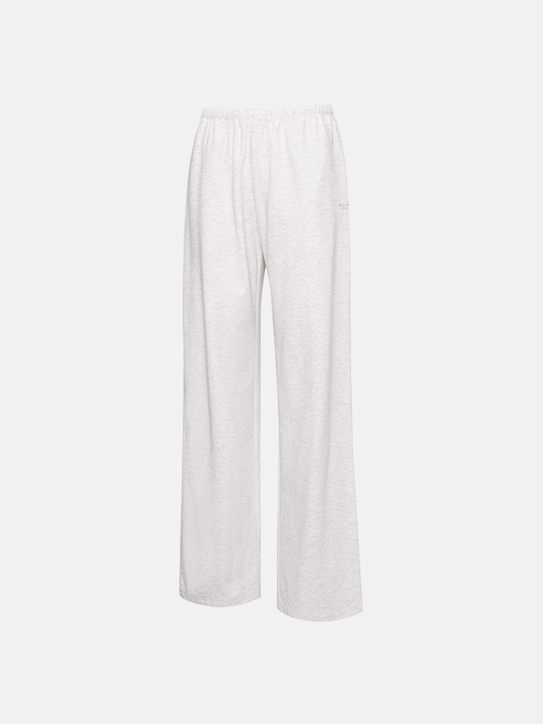 預購_Soft Pique Elastic Waistband Long Pants by Grandeline