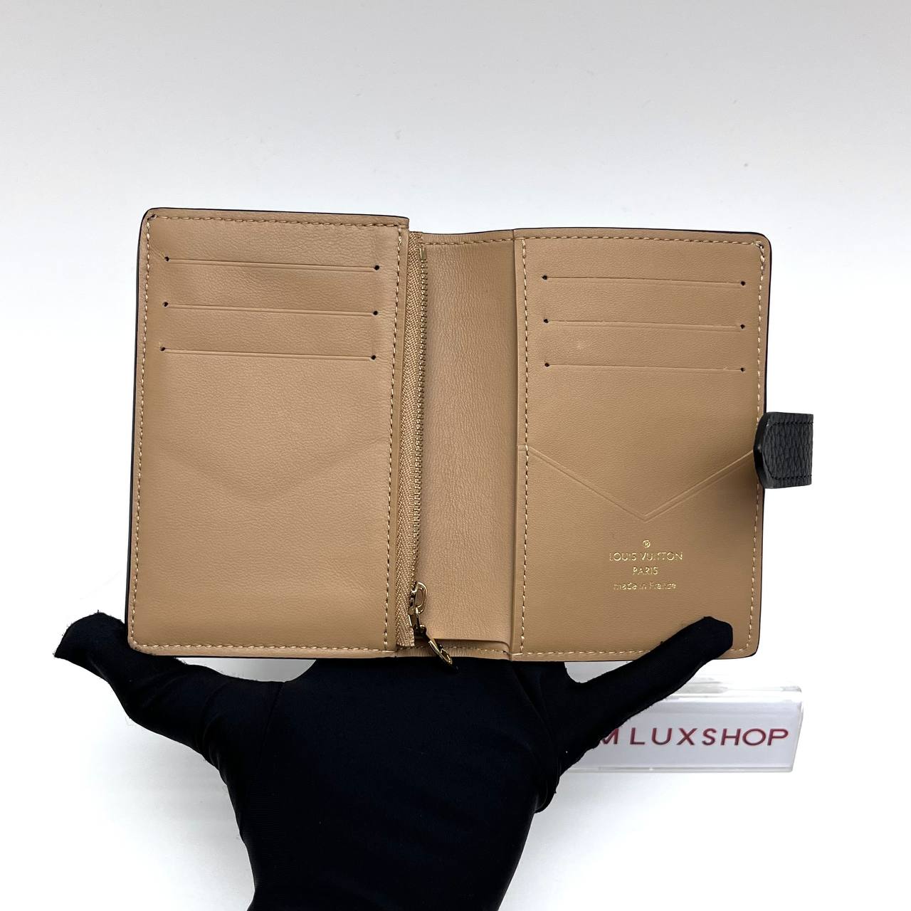 LV Capucines Vertical Compact Wallet