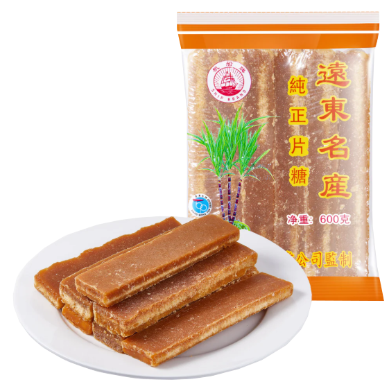Yuen Tung Sugar 帆船牌 黃片糖 600g X 3包