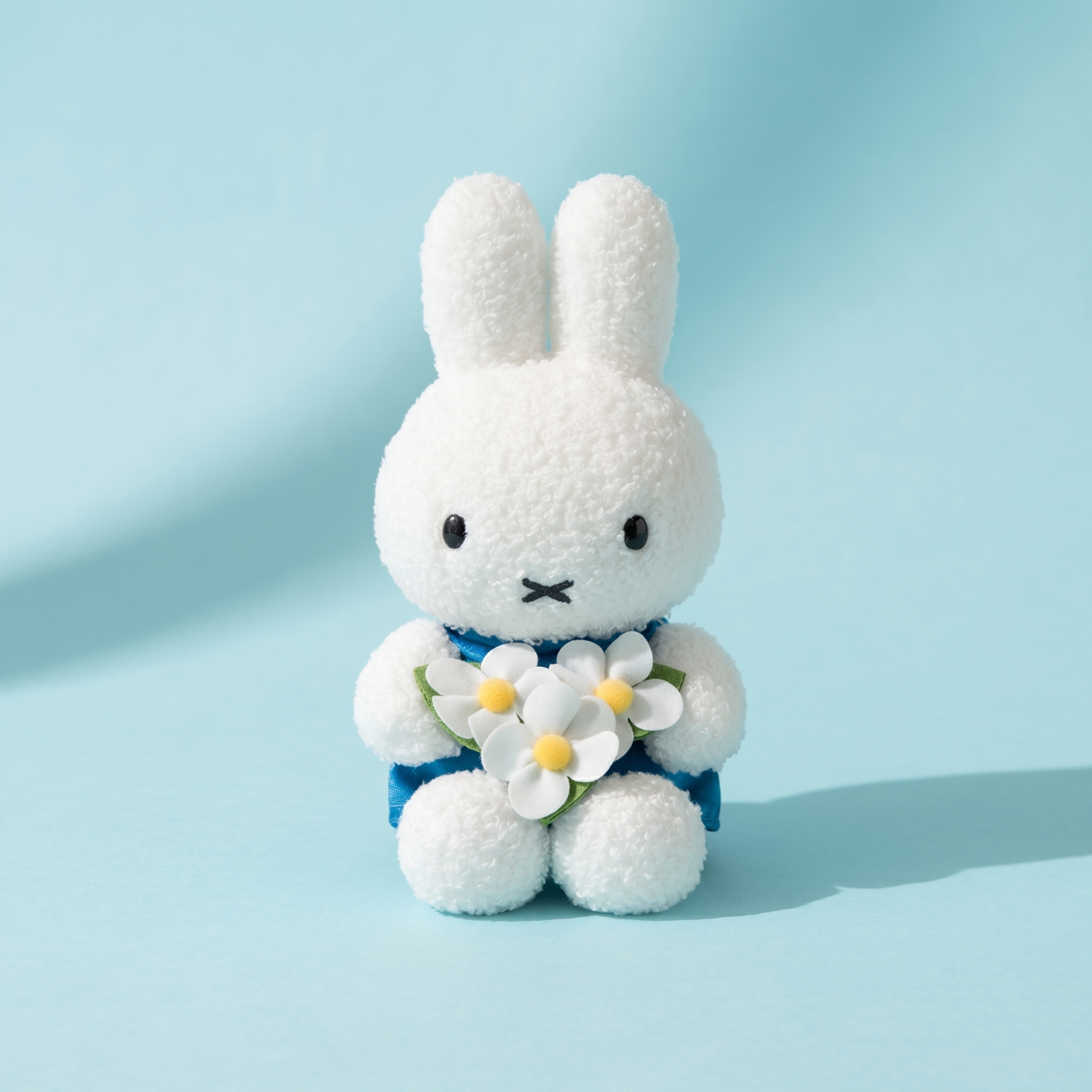 Miffy - 公仔 (藍色裙子捧花款)