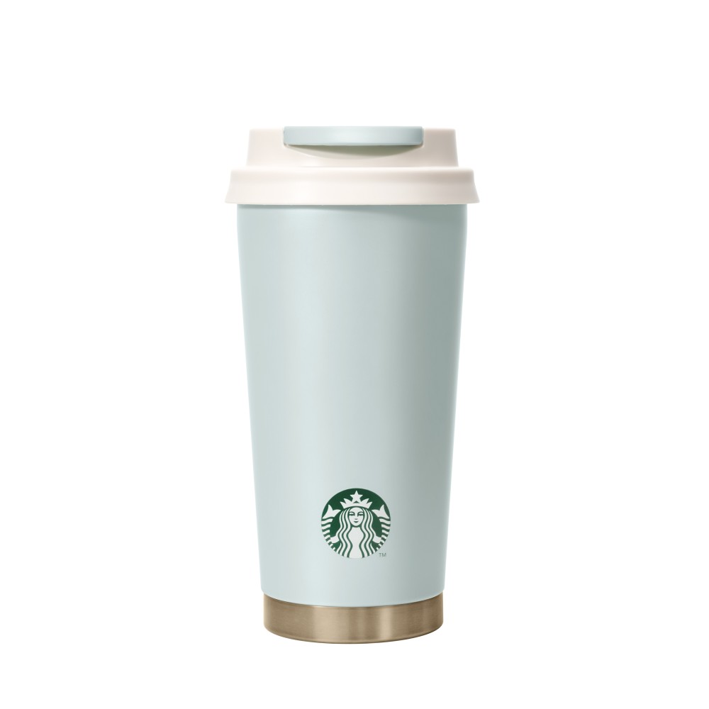 《日本 🇯🇵 STARBUCKS Brighten Up Your Days 系列》TOGO 不鏽鋼保溫杯 薄荷綠 473ml