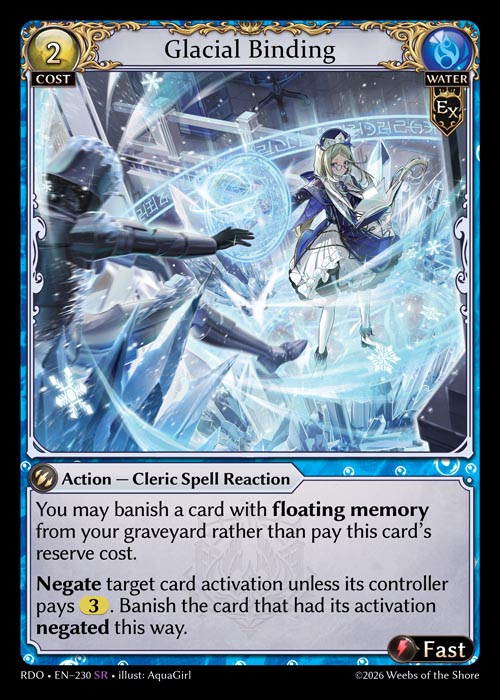 Glacial Binding / RDO-230 (SR)