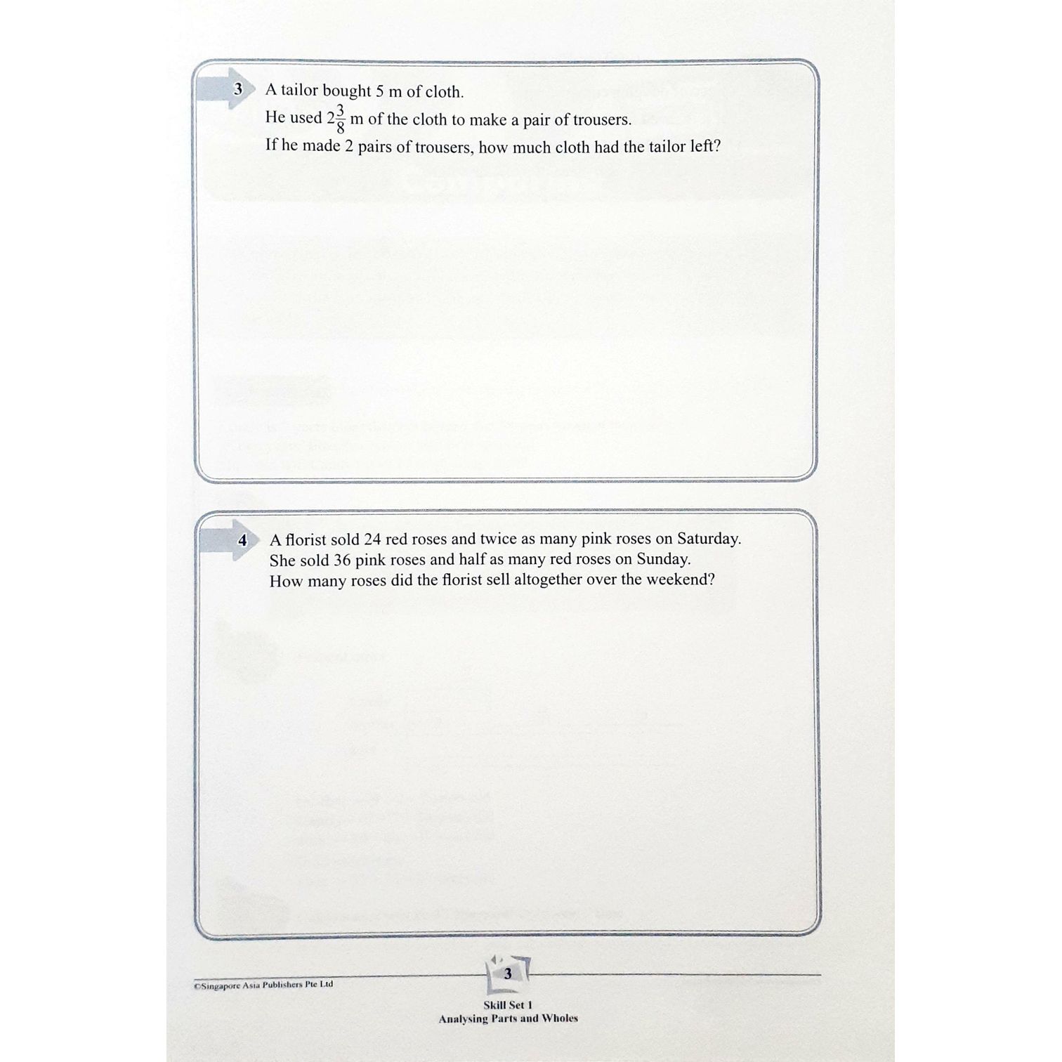 SAP Mathematics Thinking Skills & Heuristics Primary 4