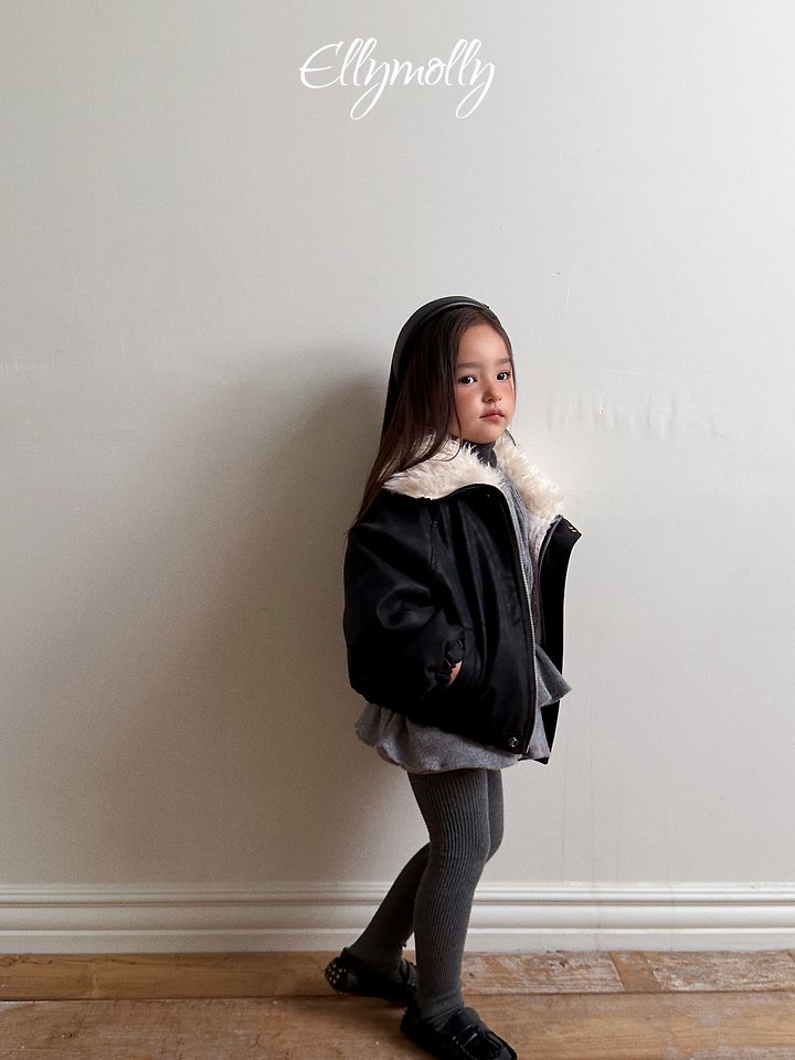 Ellymolly | Big-Collar Shearling Jacket