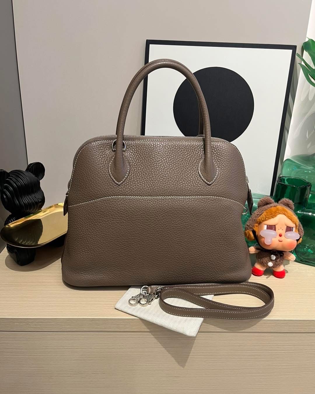 Hermes bolide 31,大象灰銀扣  100%Authentic, 95%new ✅收據✅key lock✅塵袋✅box