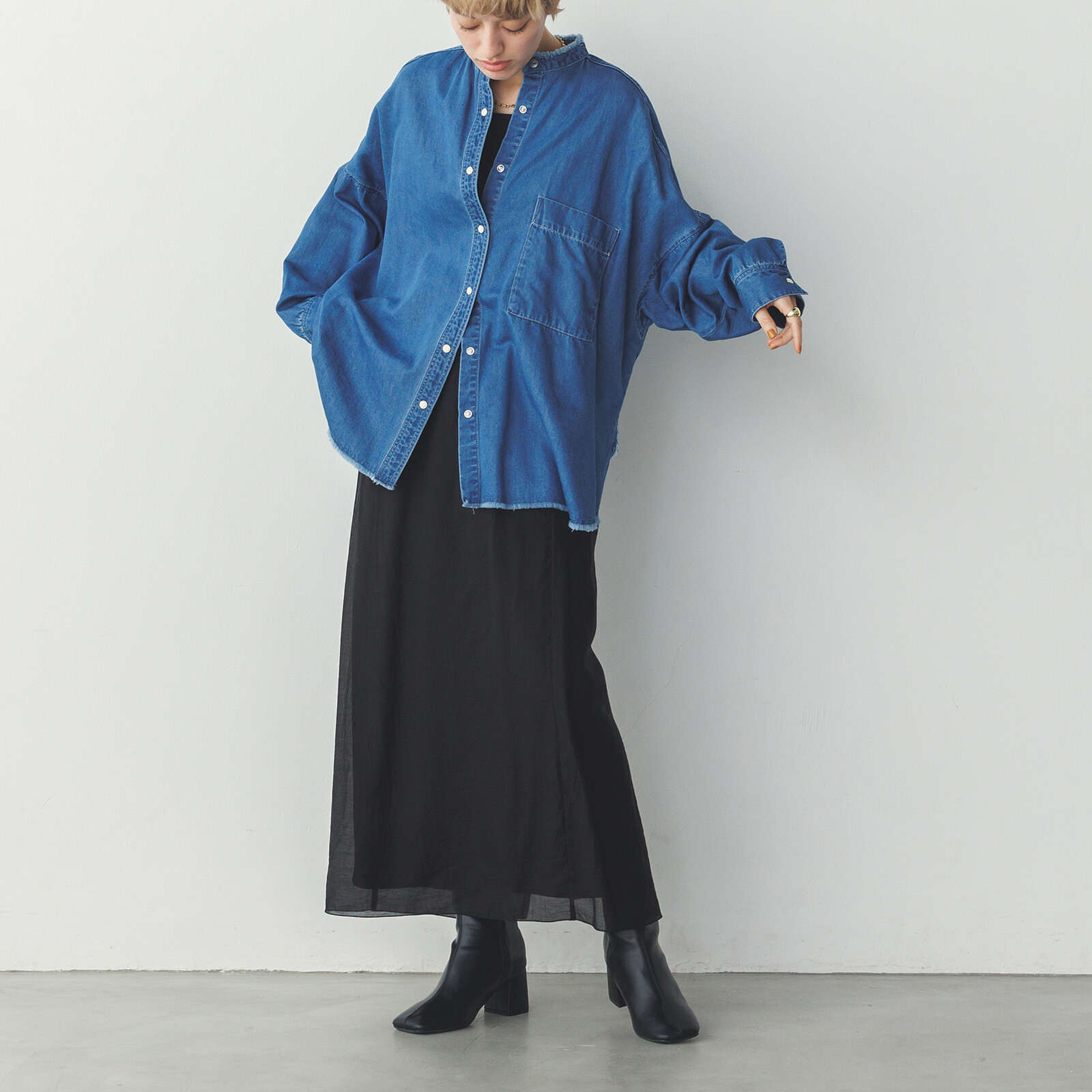 2way層次半身裙【JS005】