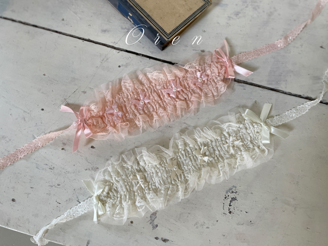 🇰🇷oren髮帶（粉/白）