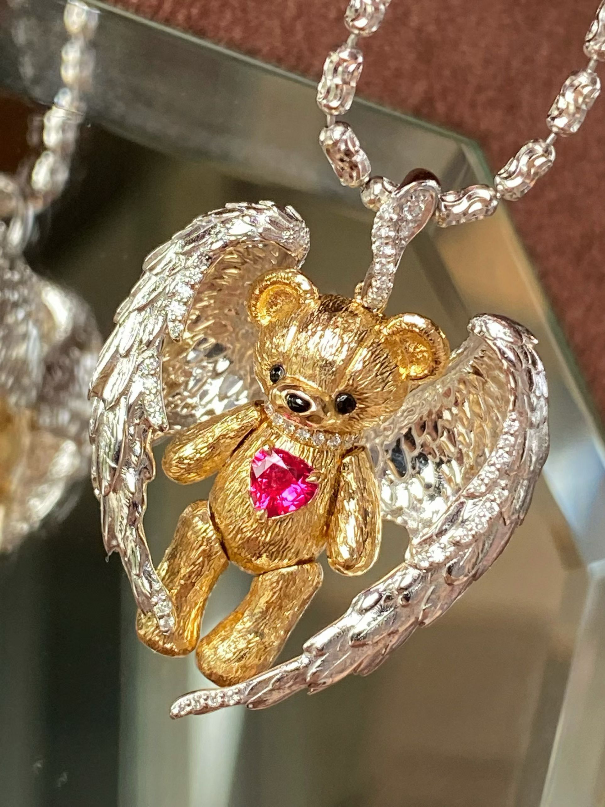 50% Deposit on 18K Ruby Pendant
