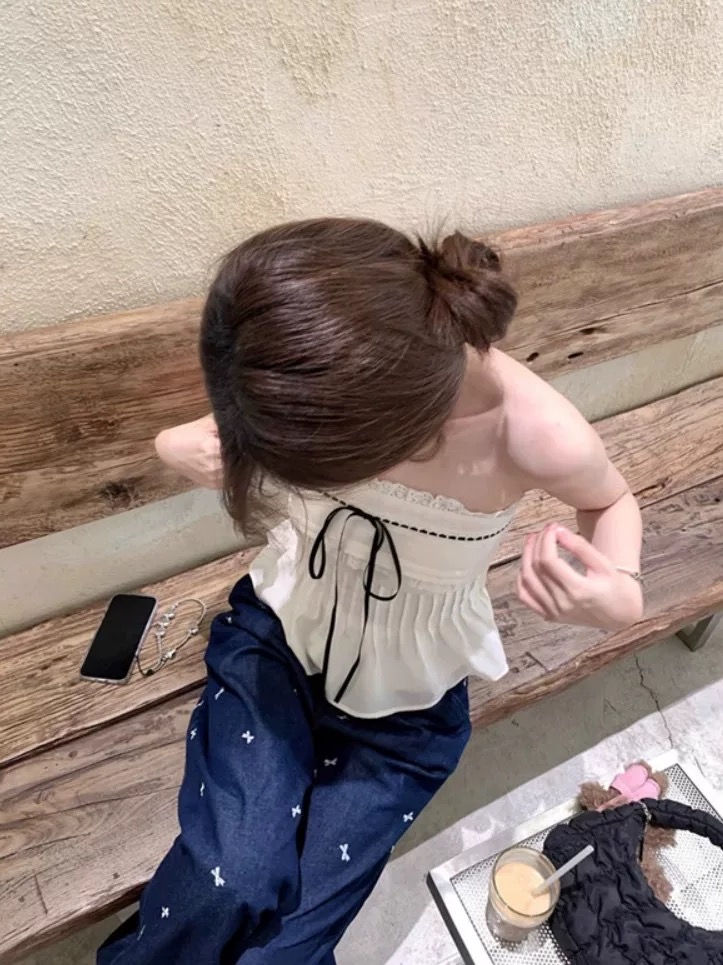 TP489蕾丝花边抹胸