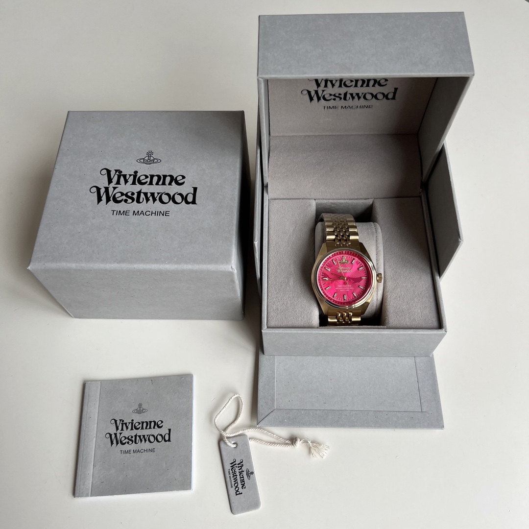 Vivienne Westwood 火龍果色多巴胺手錶