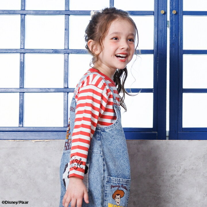 🇯🇵預訂 日本直送🇯🇵Babydoll x Toy Story系列三色人物印花條紋長袖上衣