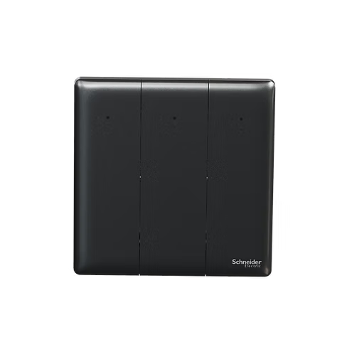 施耐德 Unica X 石墨灰 3位雙控 帶指示燈 開關掣