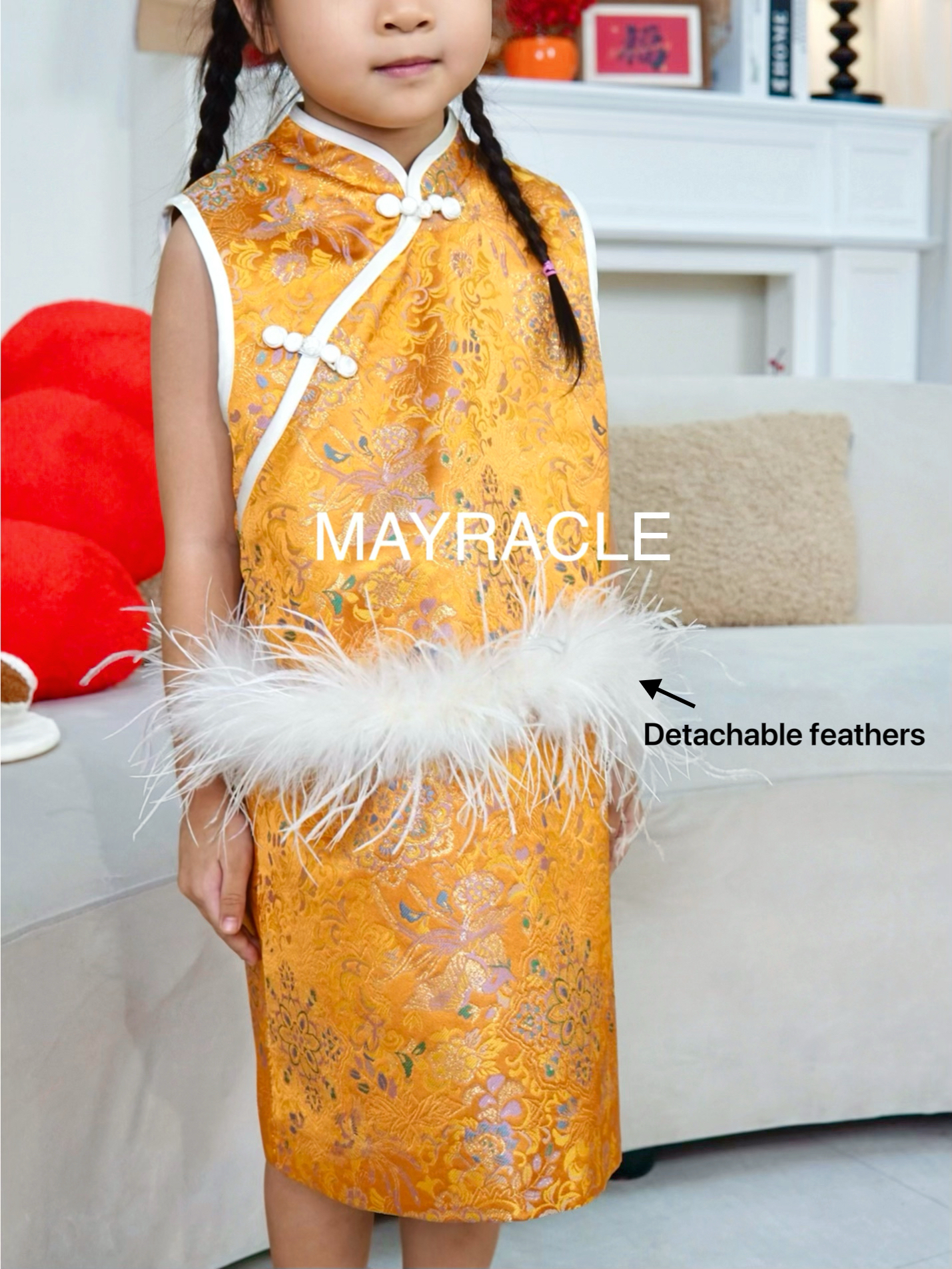 [PRE-ORDER] CNY 2027 Feng (丰) Girl Cheongsam