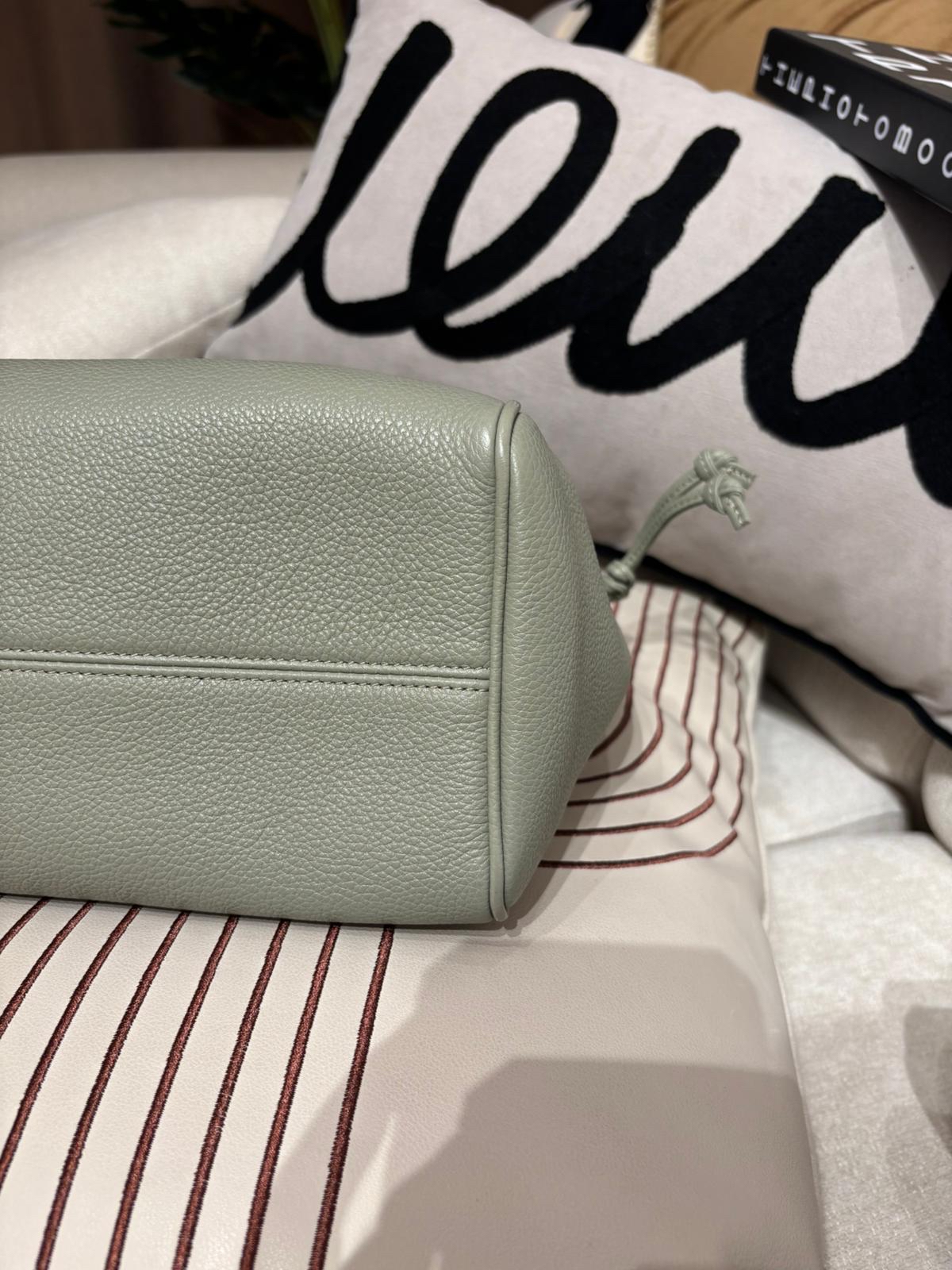 CELINE Triomphe Cabas Drawstring 2 way bag calfskin 100%Authentic, 99%New ✅Booklet✅Dust bag