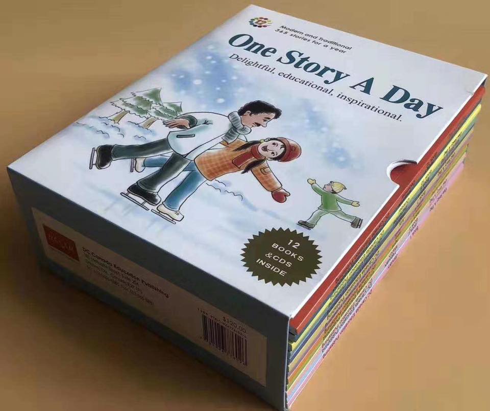 One Story A Day 初中版 Delightful Educational Inspirational 英語天天故事｜12 books｜點讀版