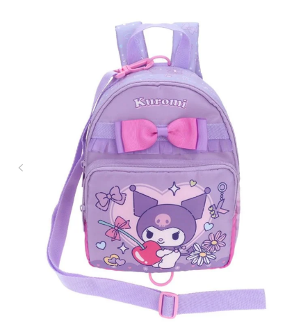 KUROMI 小童背囊 連可拆式安全手帶