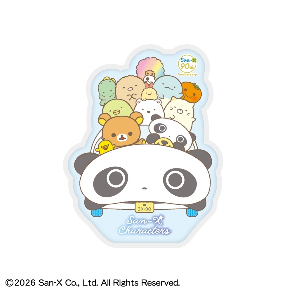 《預訂貨品》全新San-x90週年展台灣限定地墊