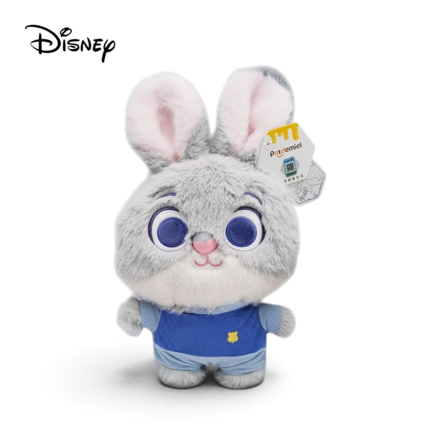 正版Disney優獸大都會朱迪Judy毛公仔生日禮物 25cm
