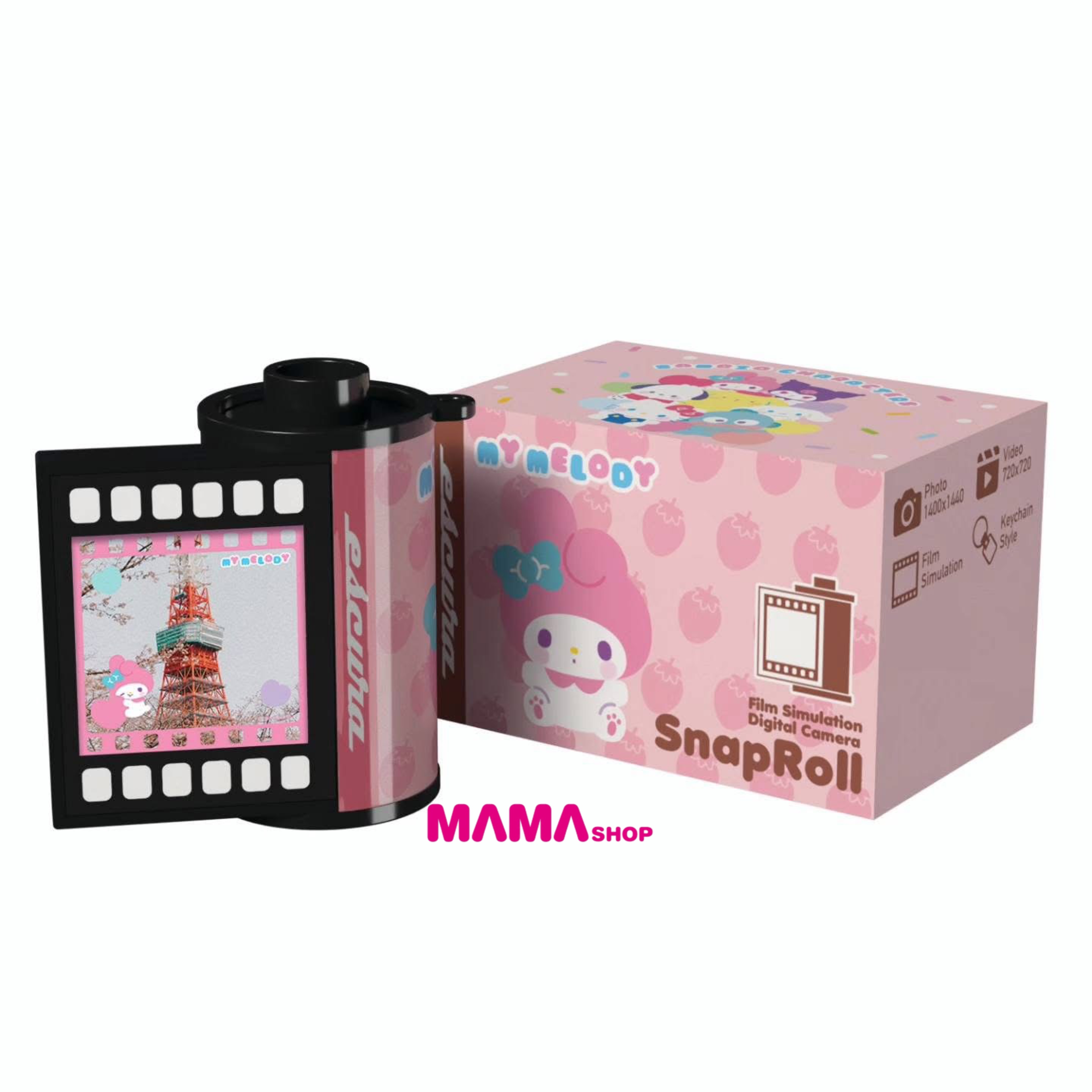 Sanrio Characters Escura SnapRoll 菲林型數碼相機盲盒