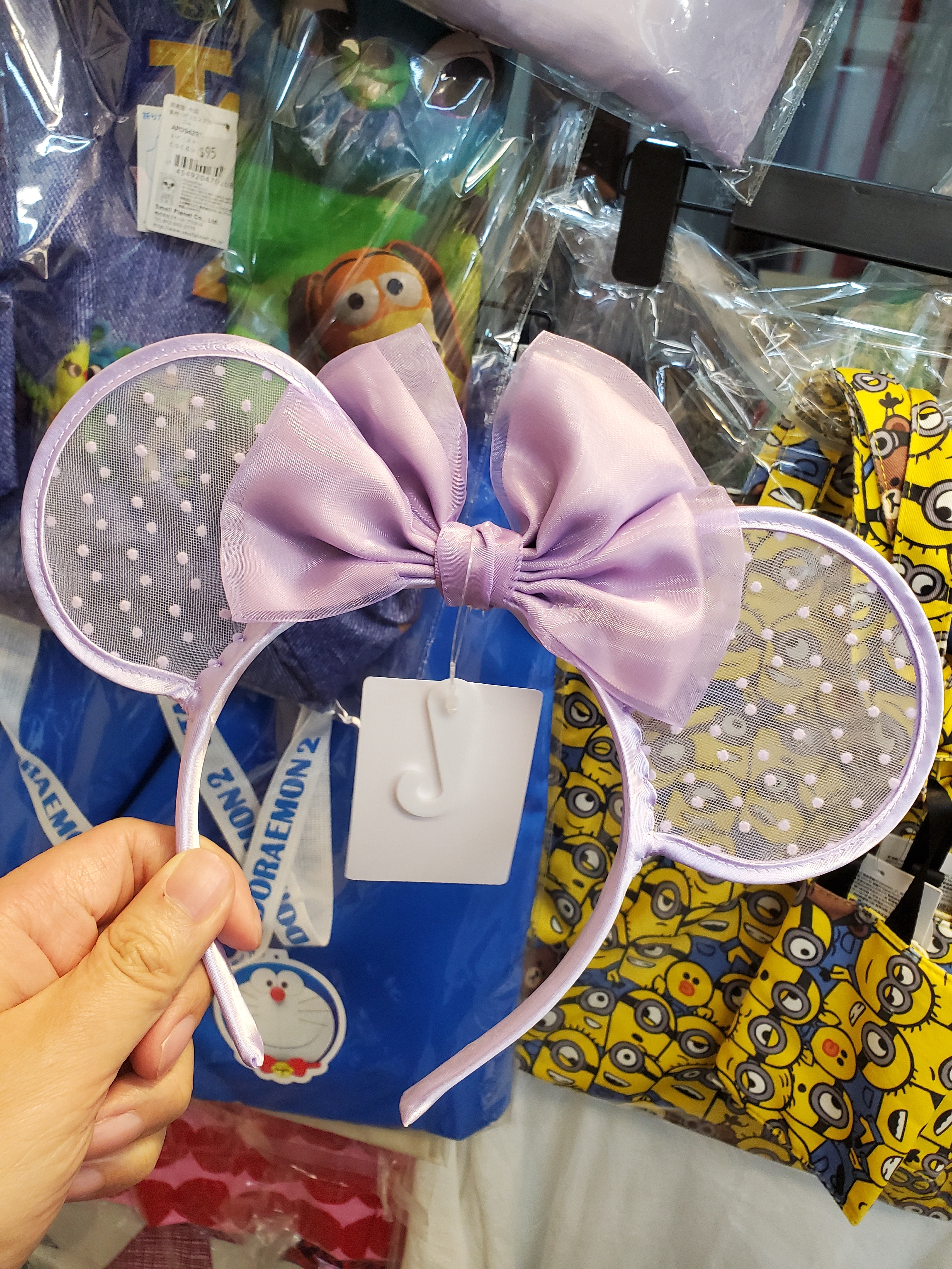 [現貨] [東京迪士尼] 米妮｜紫色｜頭箍 {TF220707}