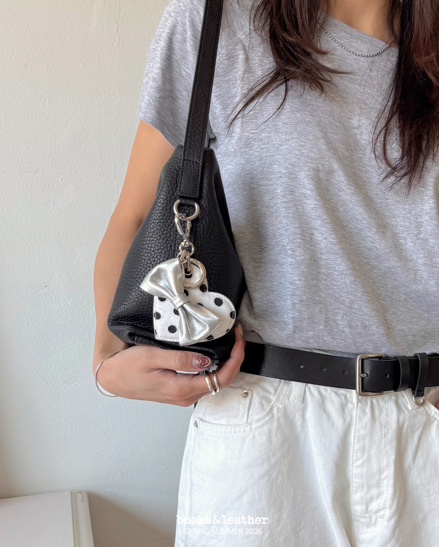 【26SS】 預訂_Ribbon Keyring By Bucks & leather