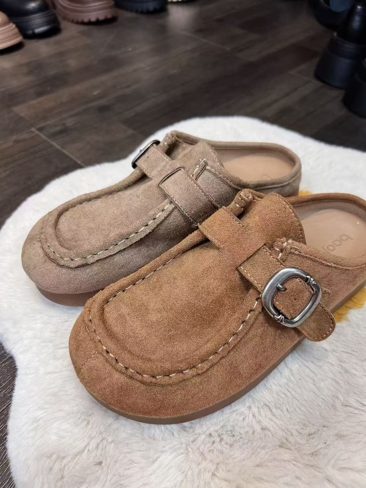 TW04 懒人勃肯半拖鞋