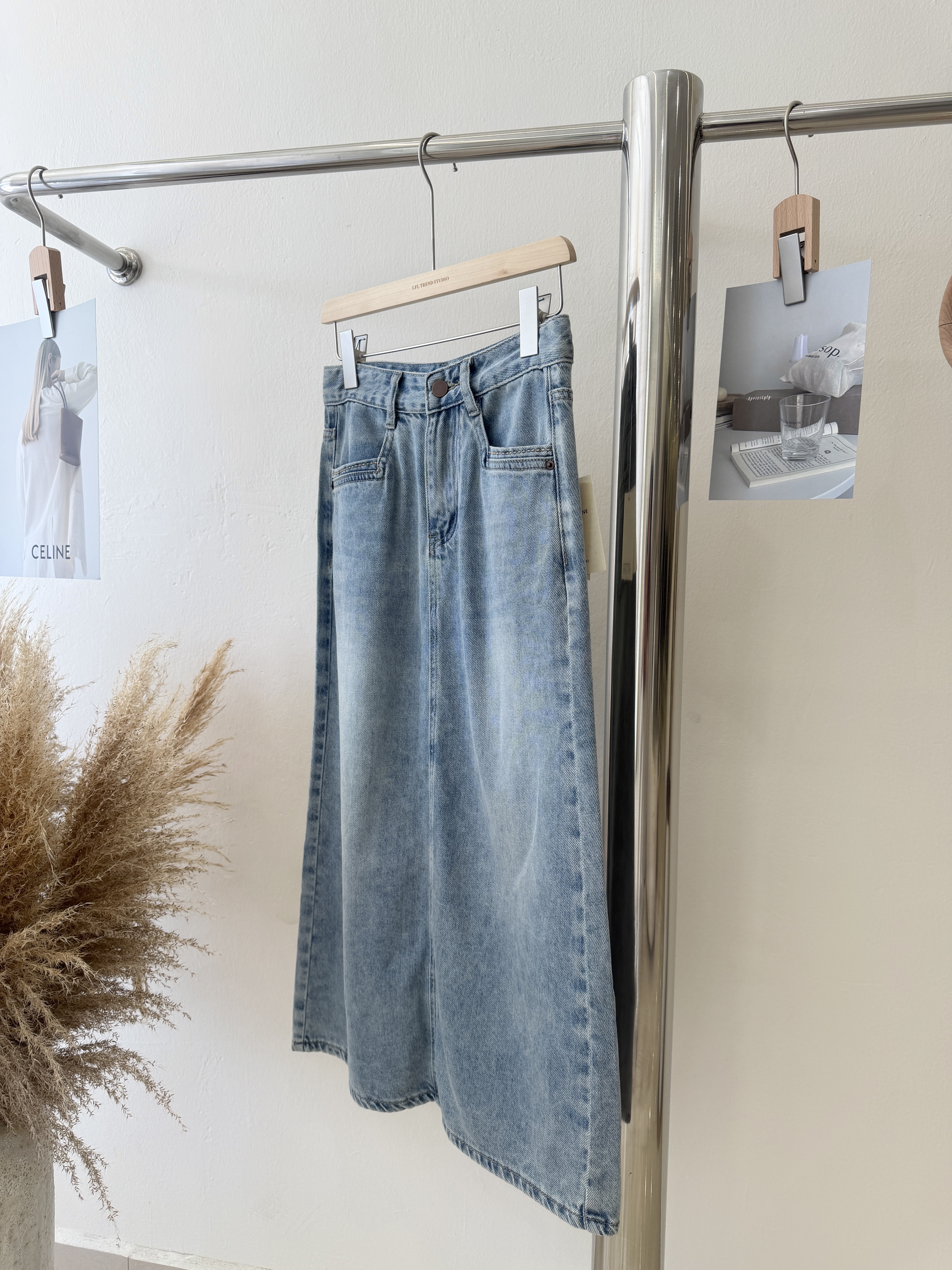 6278 爆款牛仔长裙