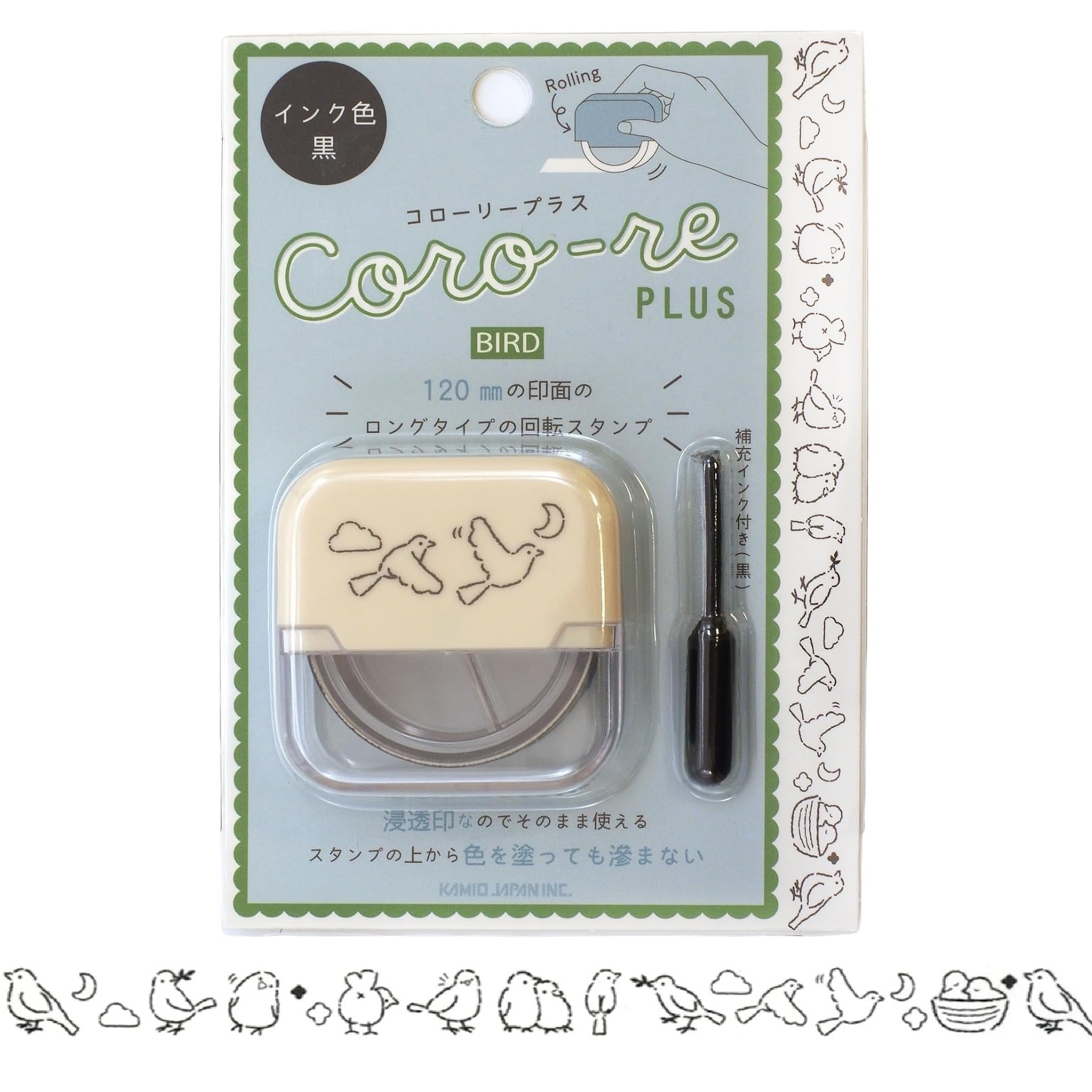現貨｜BIRD 小鳥 日版 CORO-RE PLUS 轆轆 印章 (230013)