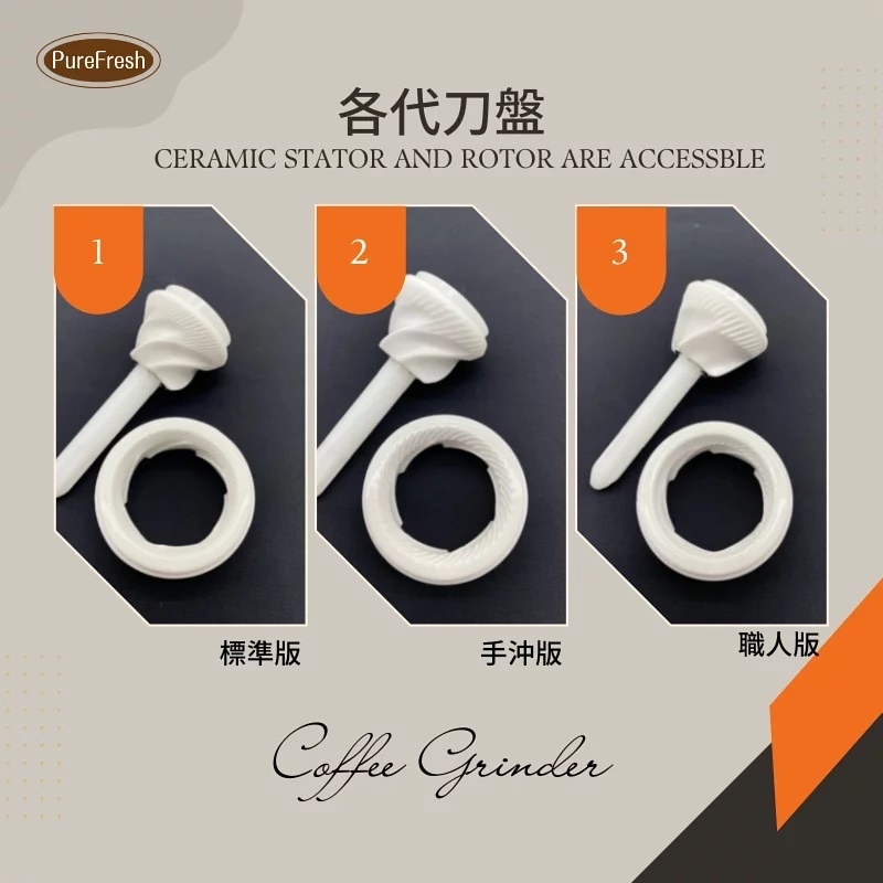 Purefresh 醇鮮磨豆機 第三代 職人版
