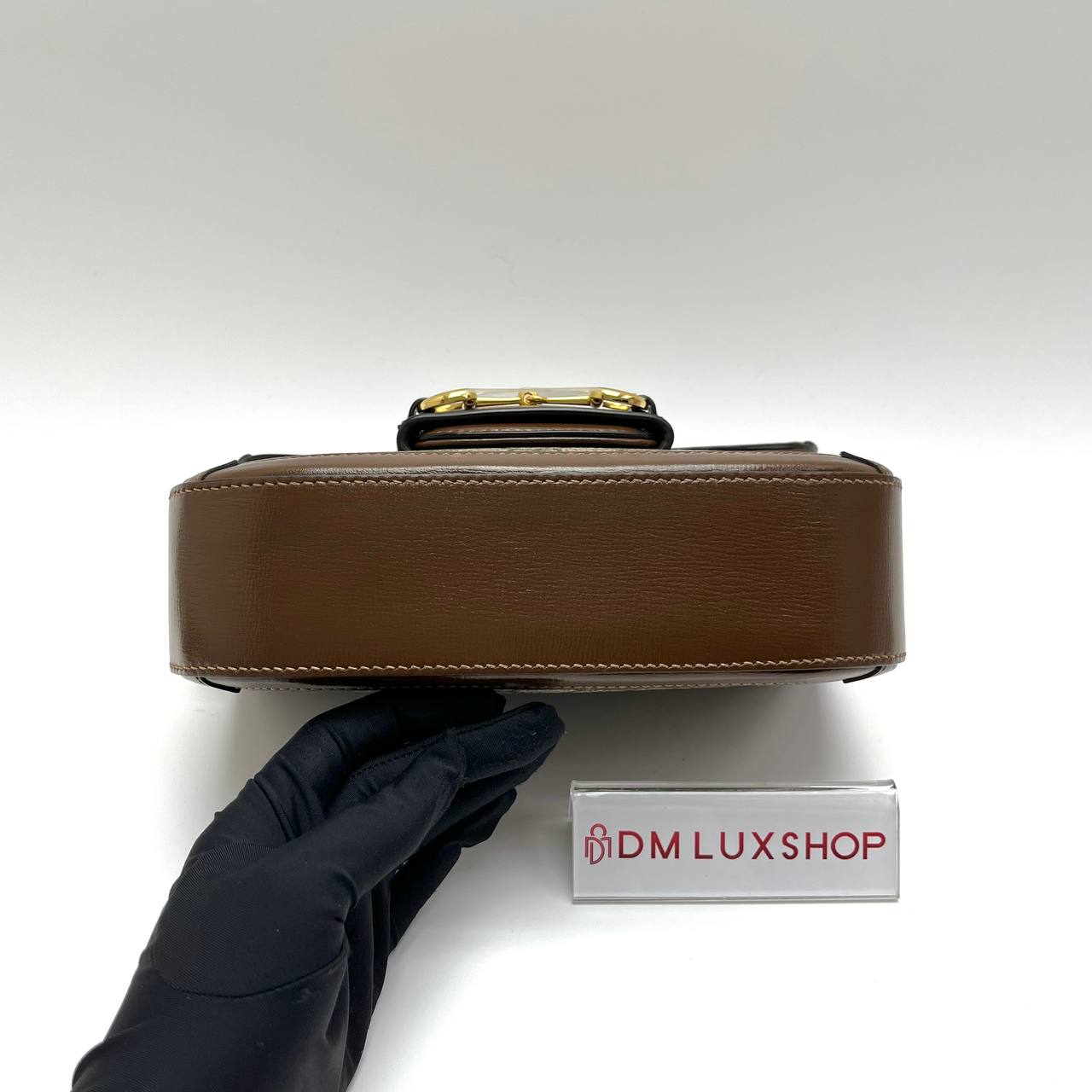 Gucci Horsebit 1955 GG Supreme Canvas Small Shoulder Bag