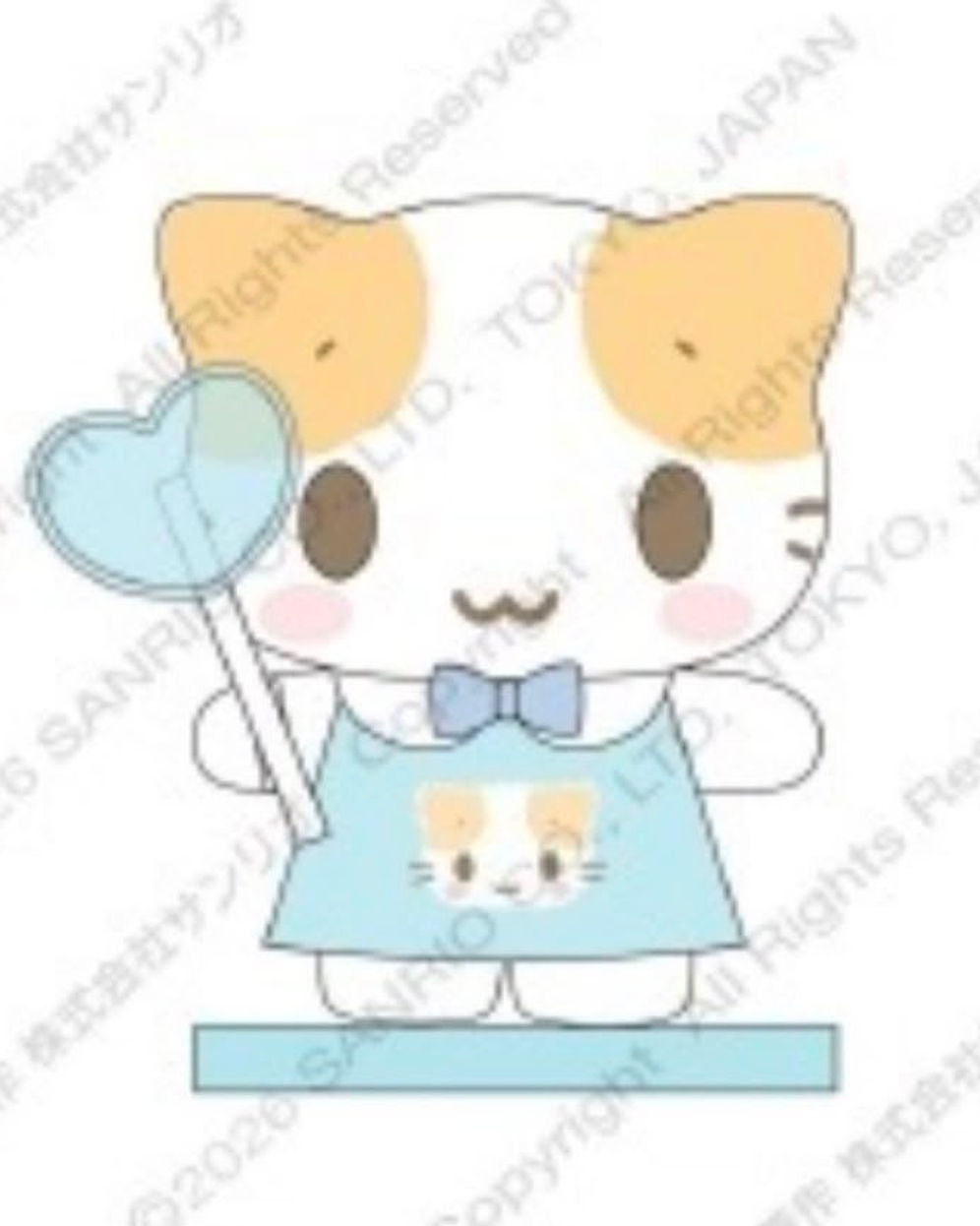 預訂 | 日本版 Sanrio 愛心磁石站立植絨公仔