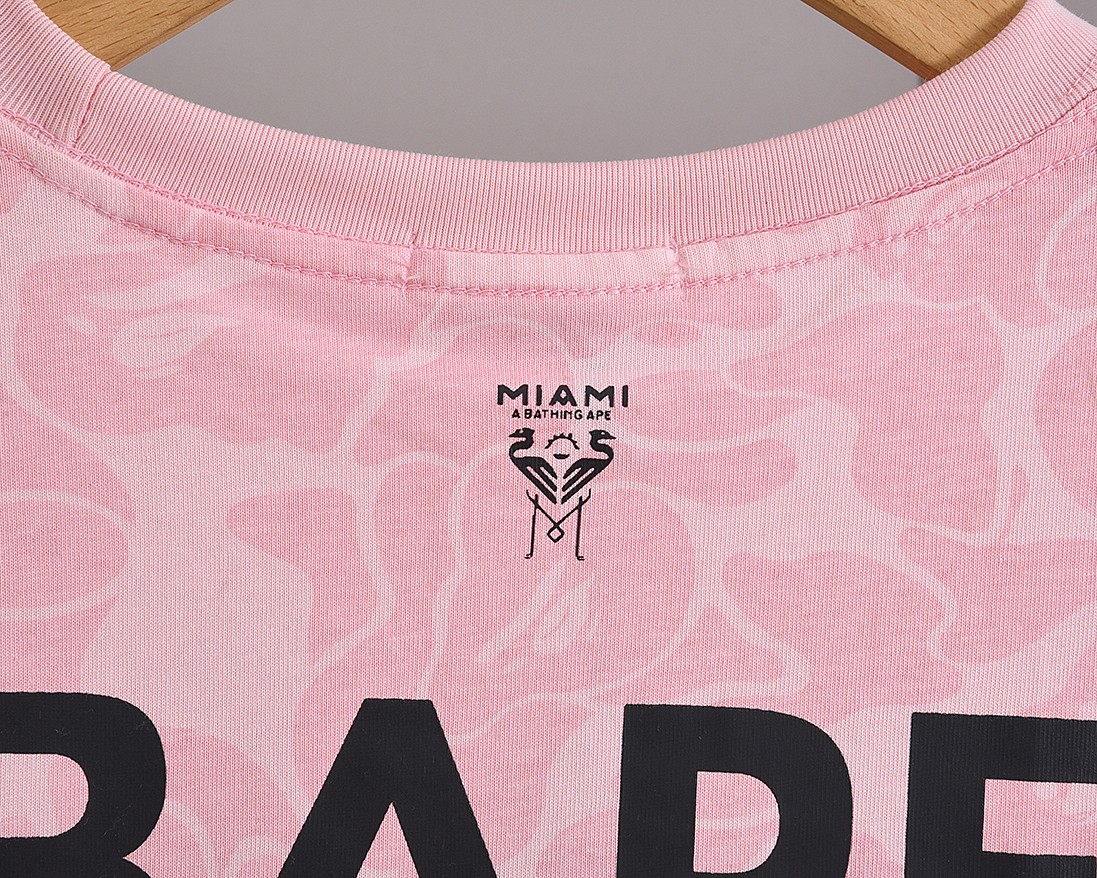 BAPE x Inter Miami CF Camo Tee