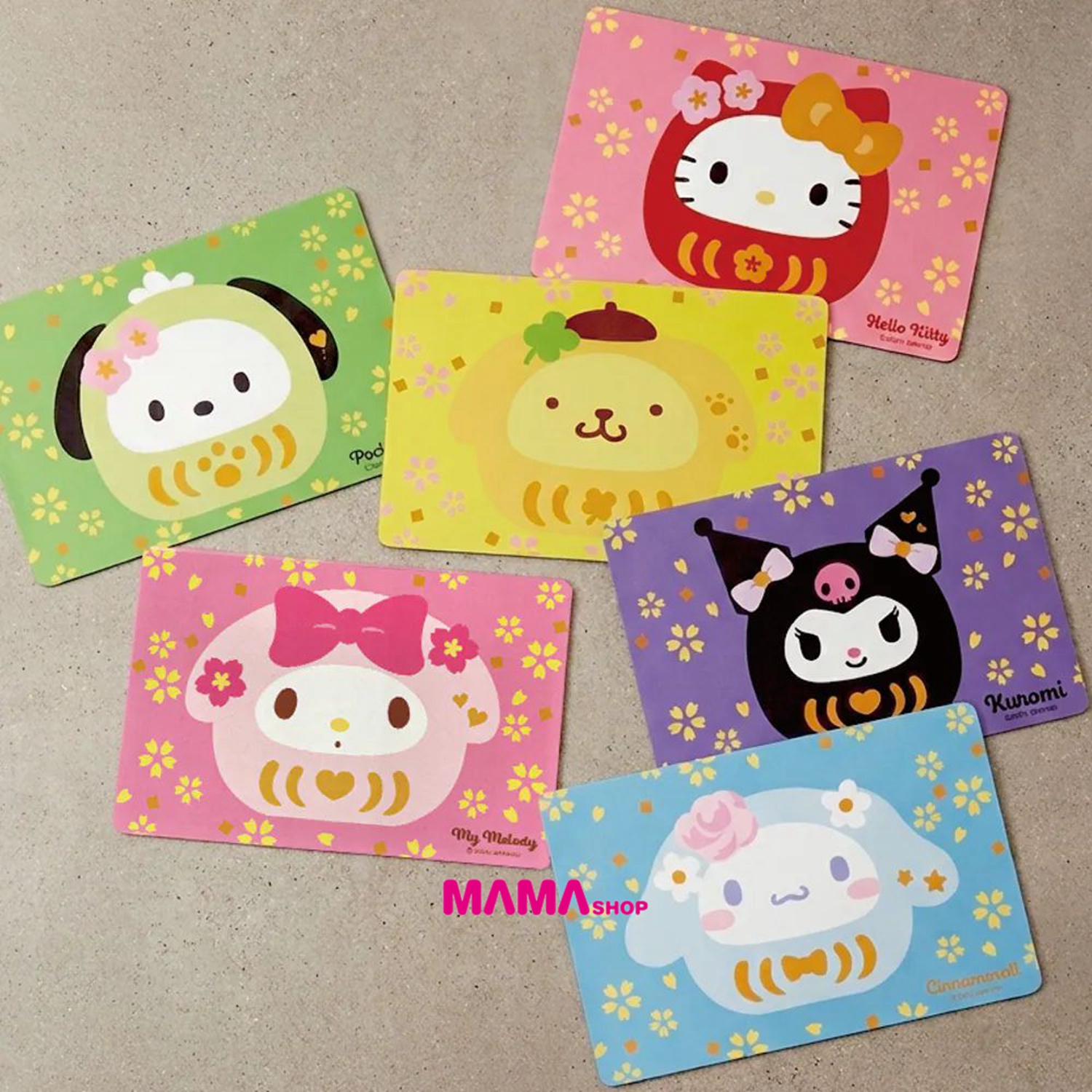 台灣直送Sanrio 達摩造型軟式地墊