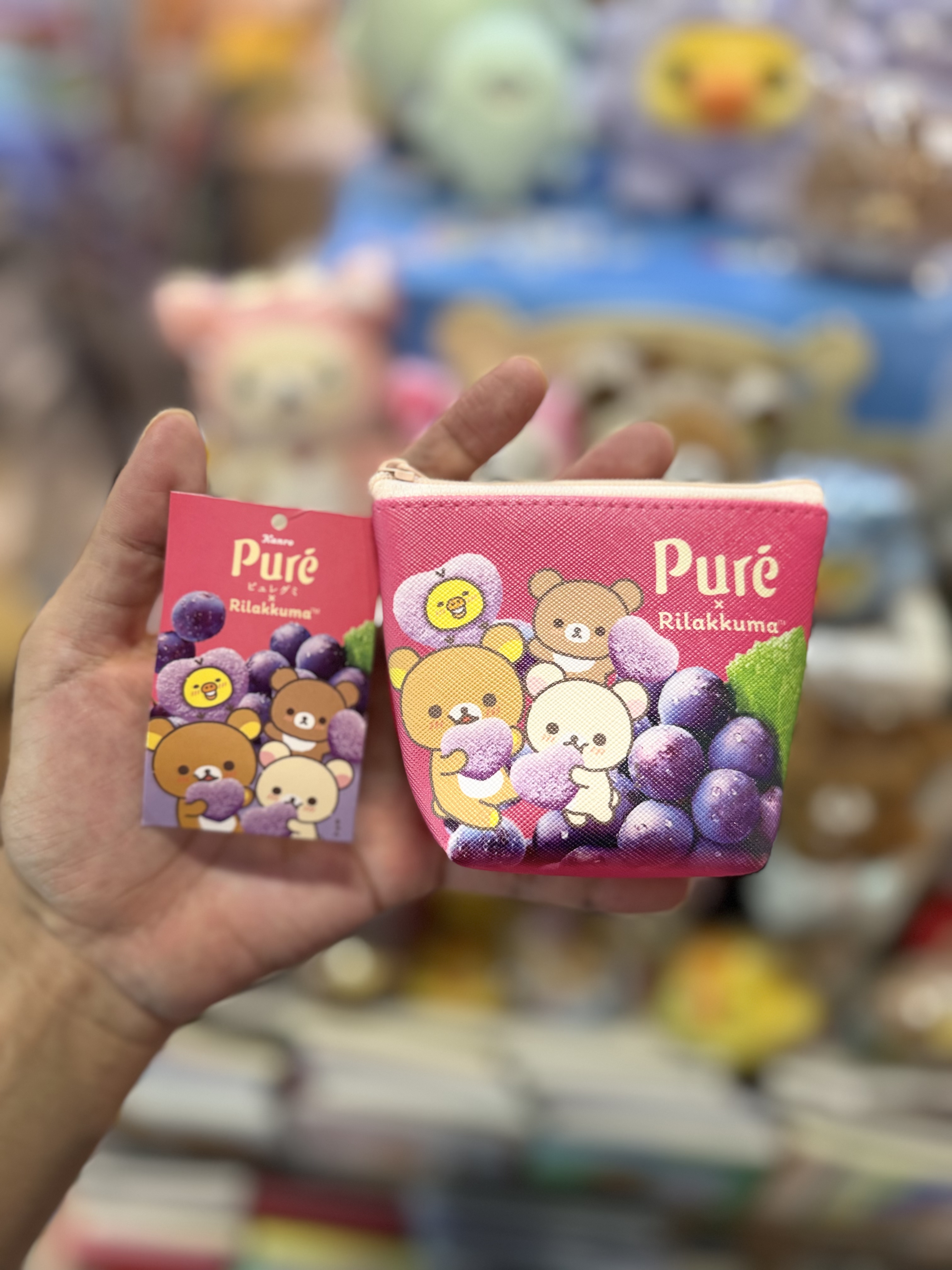 《現貨》全新pure x rilakkuma 小物袋
