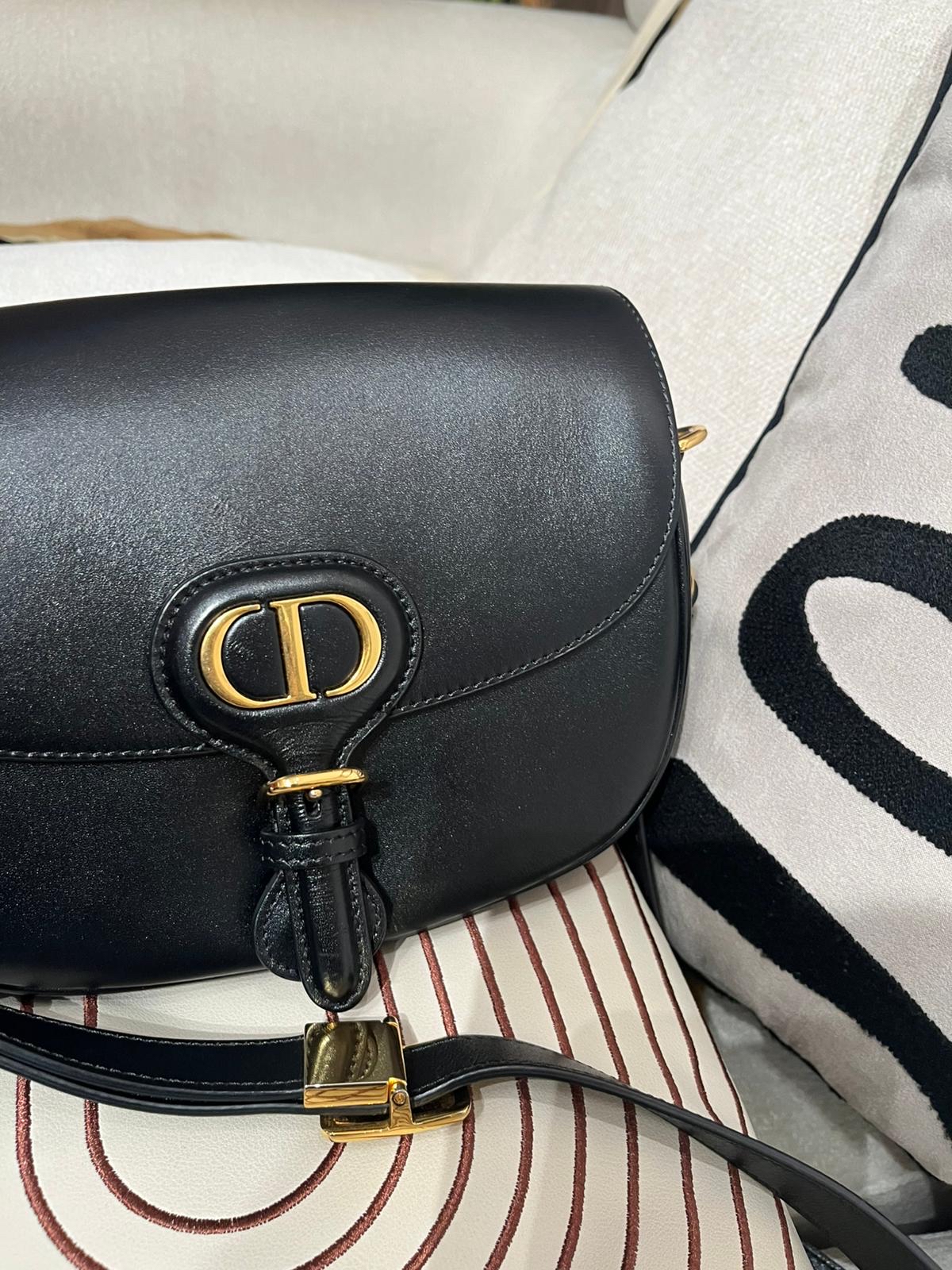 Dior Bobby medium calfskin 黑金 100%Authentic , 95%new