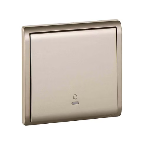 施耐德 Pieno 沉醉金 門鐘按手掣