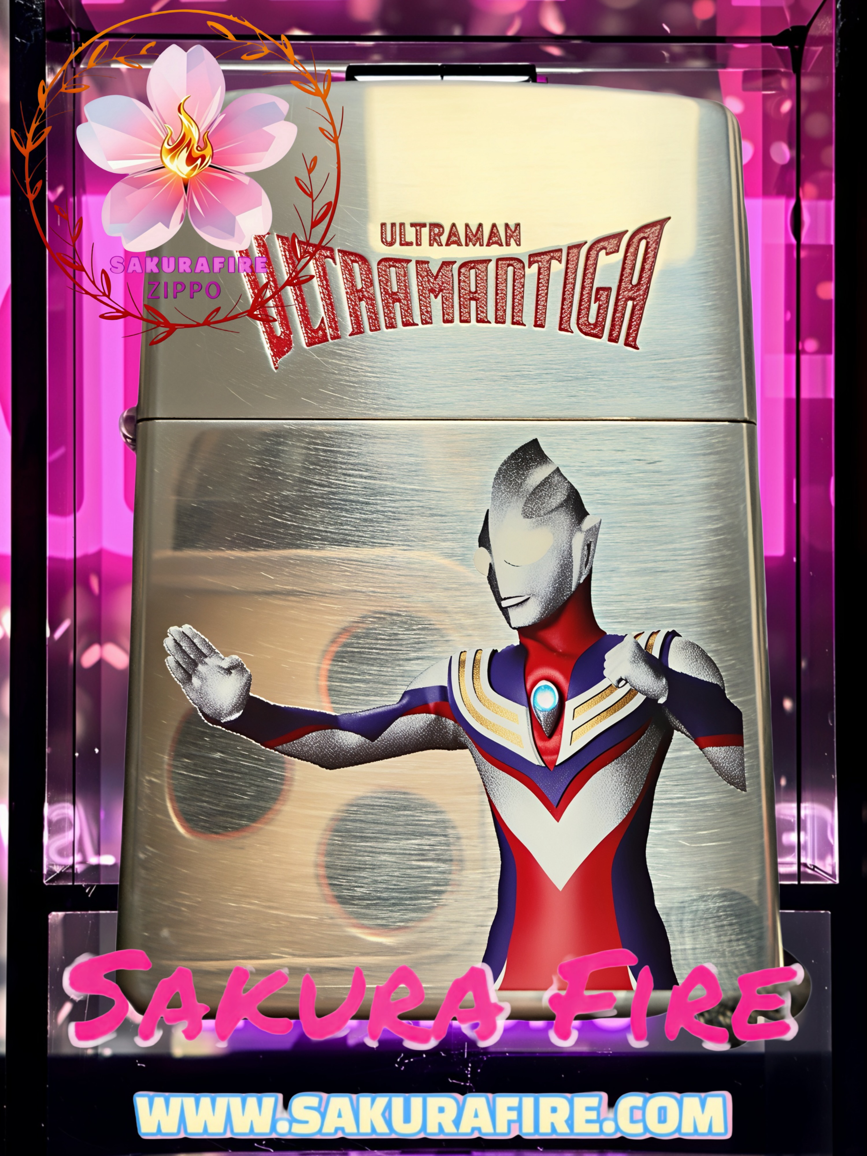 🔥Zippo🔥2026年 港版 《超人/Ultraman/奧特曼》超人迪迦 60週年紀念收藏版  三面環繞雕刻 鍍銀打火機#ultraman #超人 #zippo #收藏 #香港