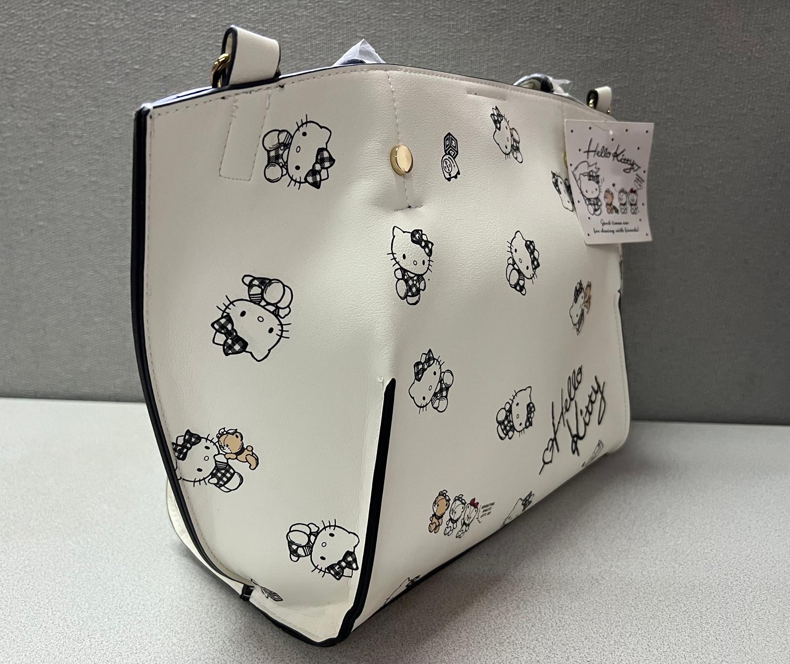 🎌日本直送🎌 Hello Kitty 雙面印花圖案 側孭 斜側兩用袋