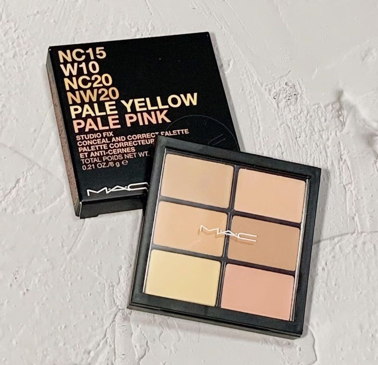 MAC 六色遮瑕盤 #Light ✨