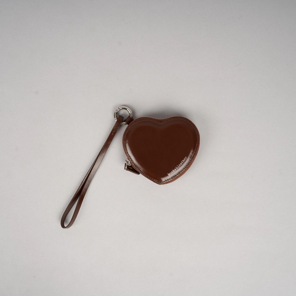 預訂_Heart Pouch By Bucks & leather