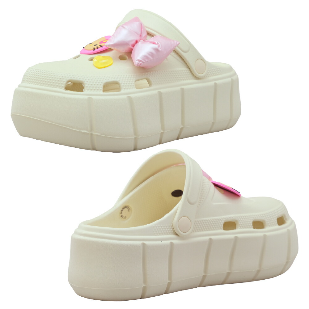 🆕【⭐訂購⭐】  🇯🇵日本直送 🌀#Sanrio 厚底涼鞋(附贈徽章) [3款選] 🌀 [ELEA-0024][260602]