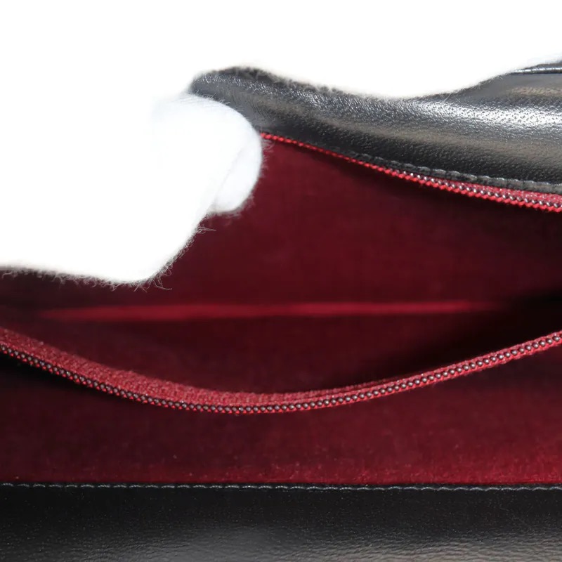 Chanel Vintage Matelasse Coco Mark Half Moon Double Flap Bag