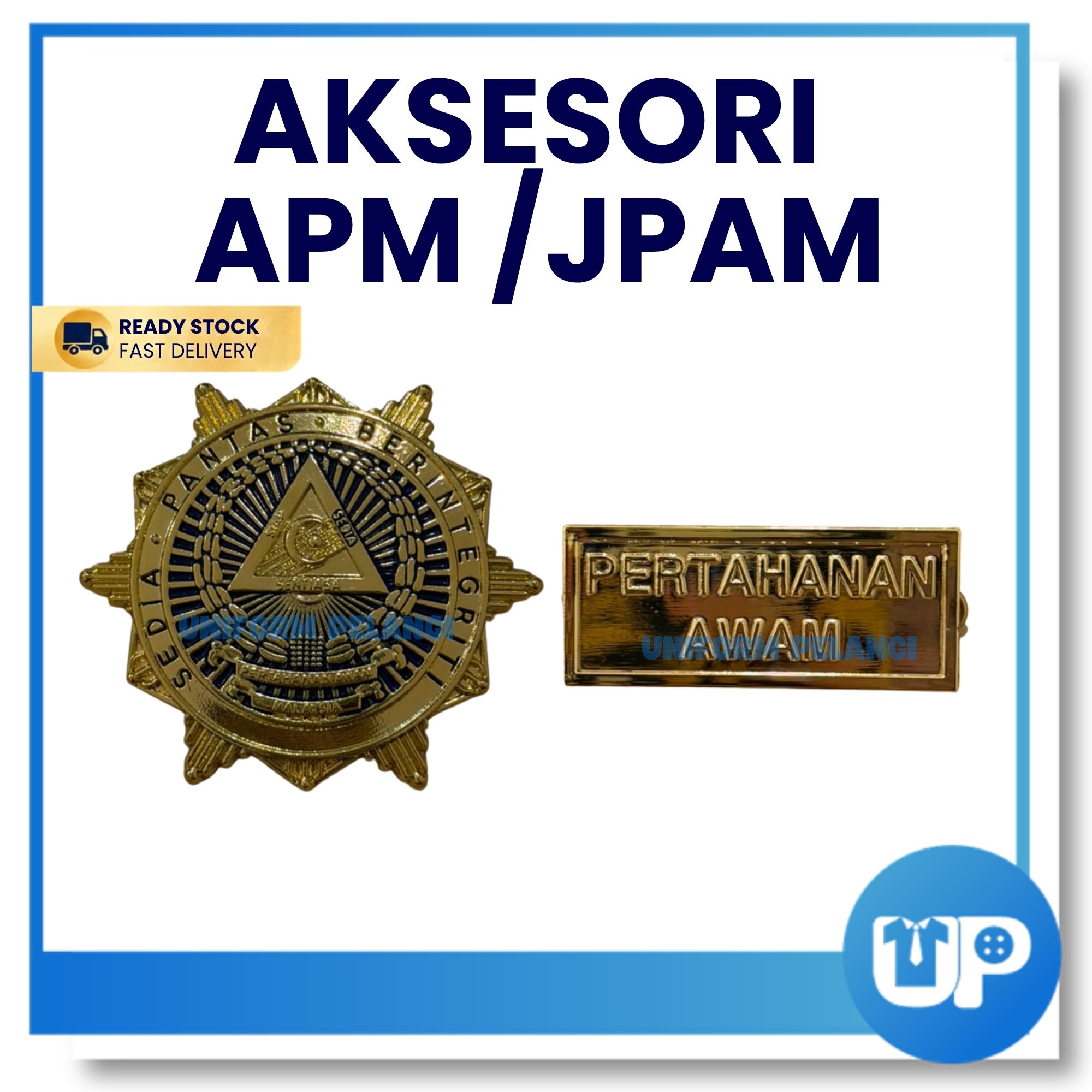 Aksesori Pertahanan Awam Lencana / APM / JPAM