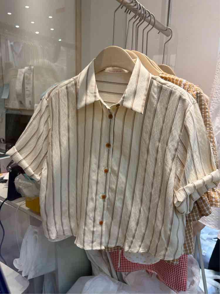 221140 條子恤衫 Width 55 Length 51