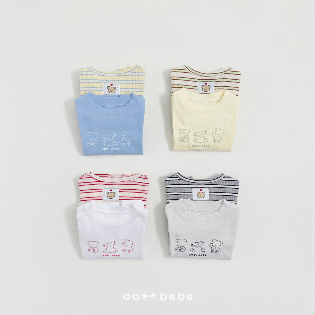 🇰🇷Oottbebe 1+1 tee set