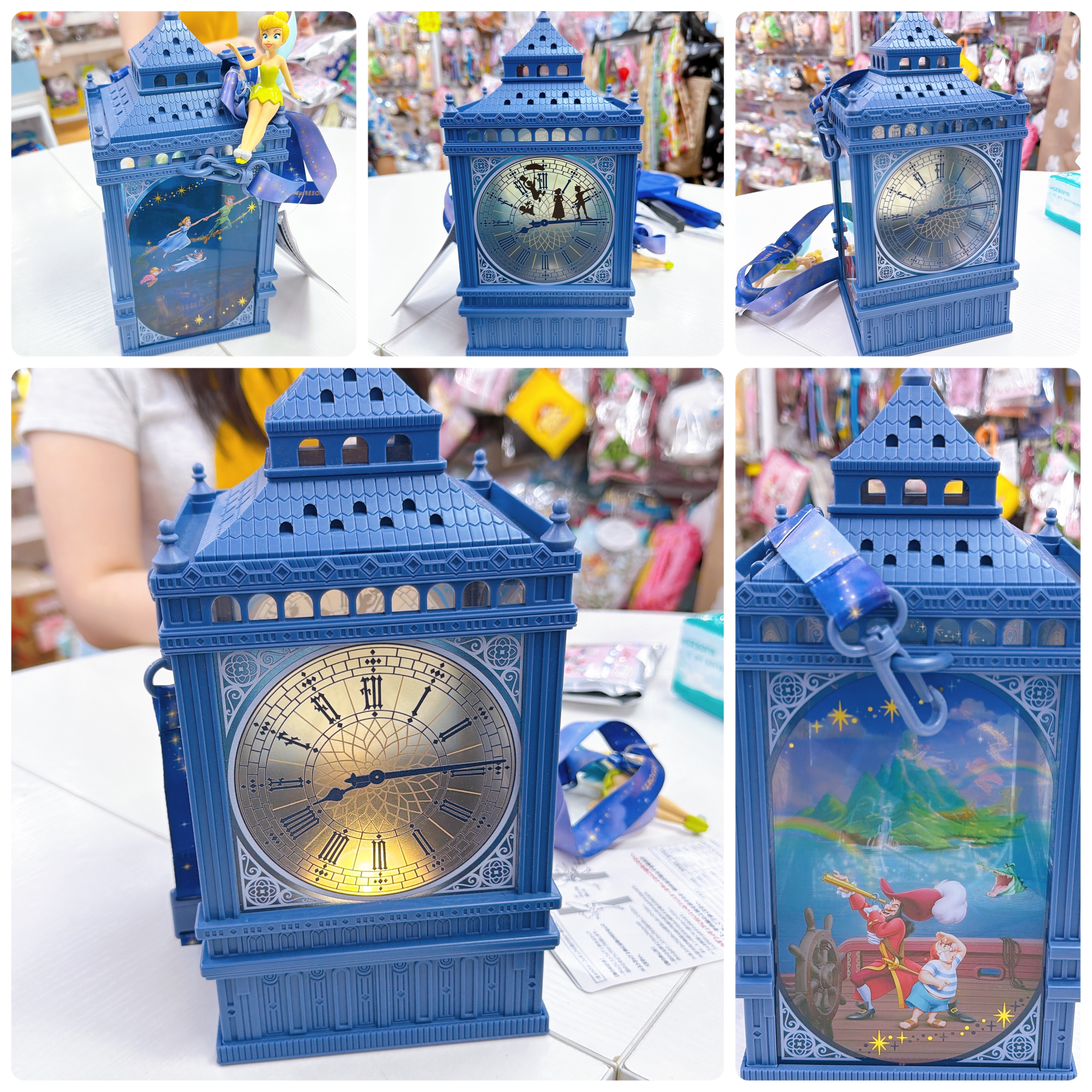 「只有一個」日本直送東京迪士尼場內限定Peter Pan爆谷筒會着燈超級靚 ccc