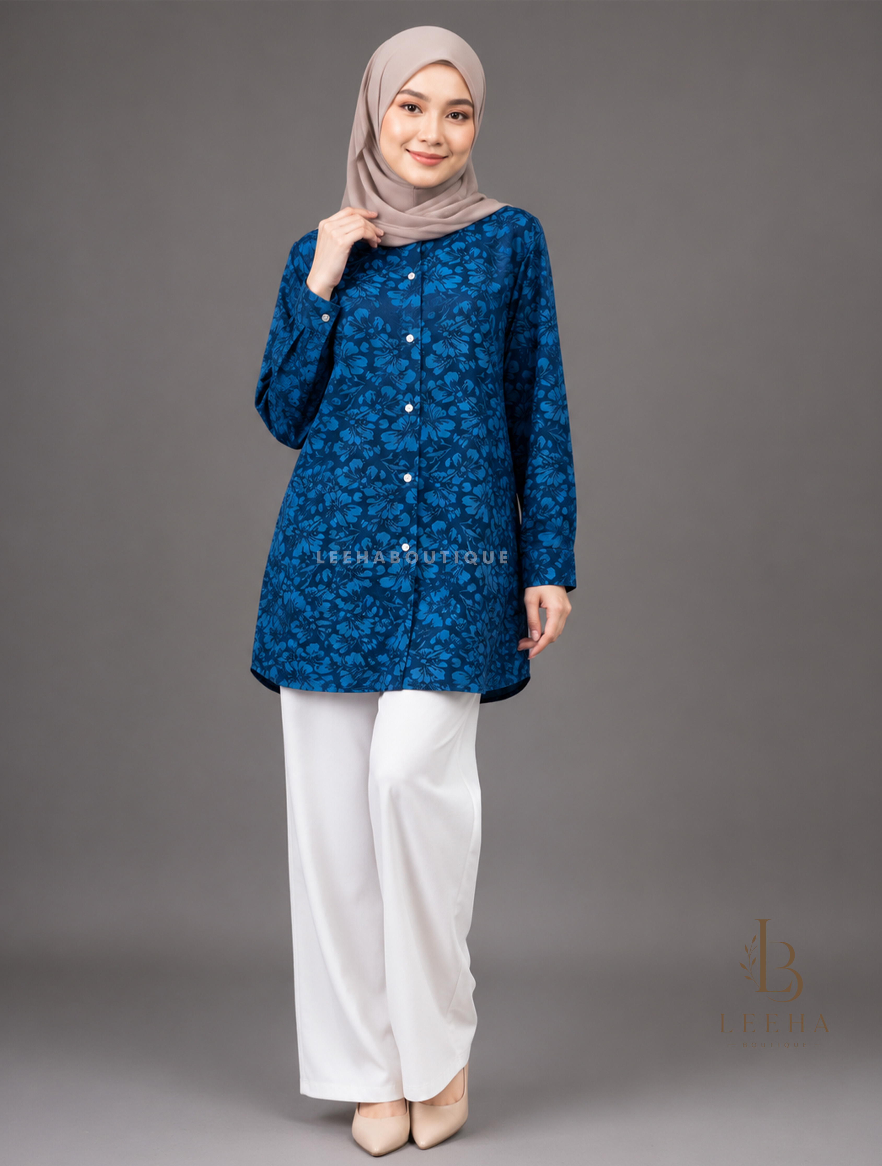 LAURA BLOUSE SATIN